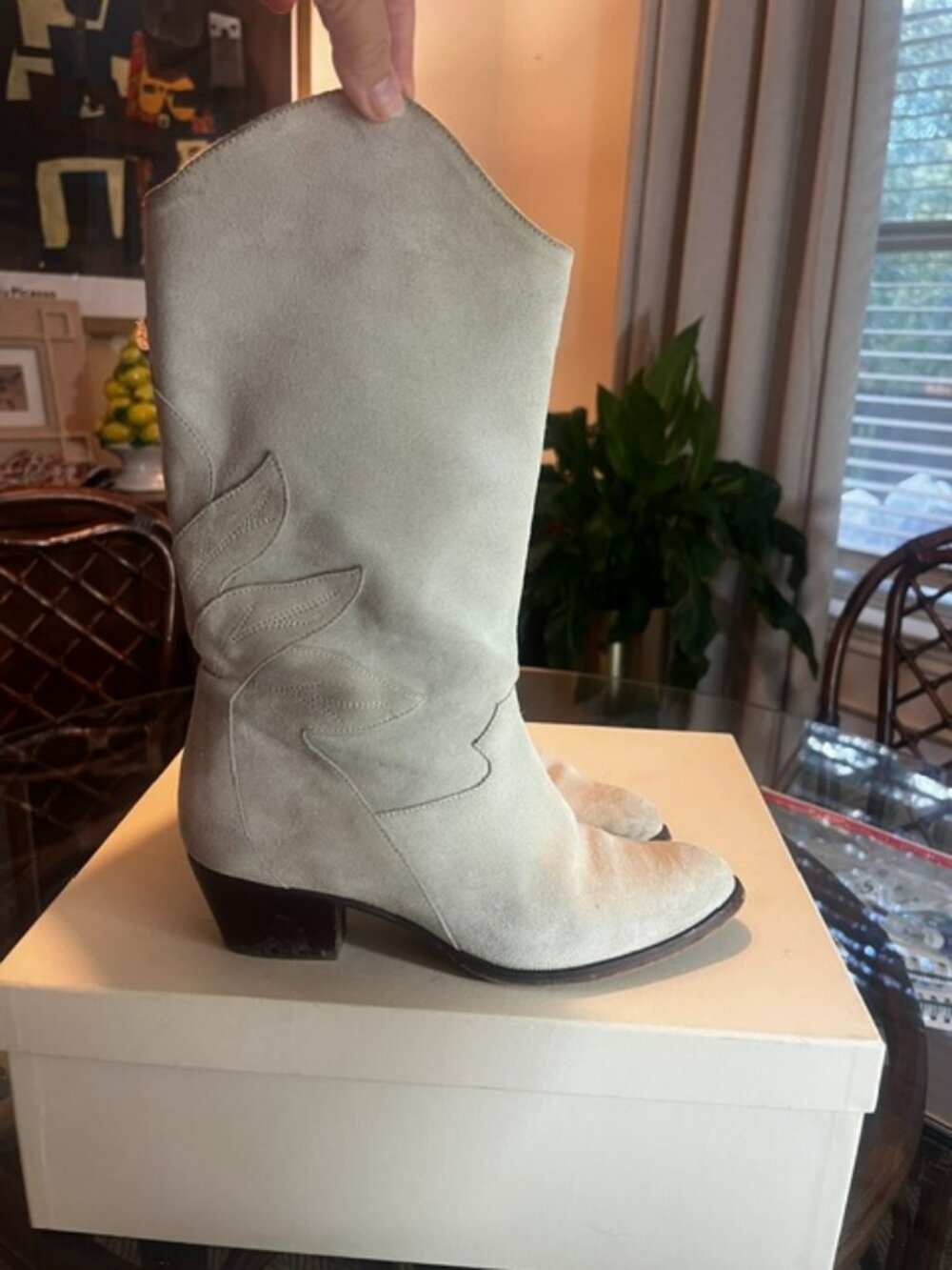Sezane Phoenix Boots Mastic - Size 36